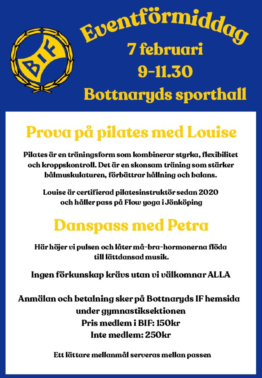 Eventförmiddag 7/2